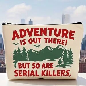 BOUTIQUE VINTAGE WHIMSICAL INSPIRED MAKEUP POOCH